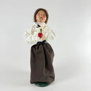 Byers Choice 1993 Lady Teacher Caroler Apple Bell Retired Vintage Holiday Decor - Bild 1 von 14