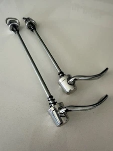 Campagnolo Quick Release Skewers Record Titanium 9s 10s - Picture 1 of 6