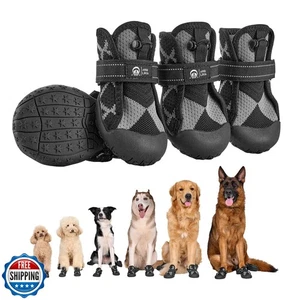 Arblina Hundeschuhe für große mittelgroße Hunde, wasserdichte Antirutsch Hundestiefelsa - Bild 1 von 5