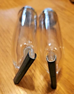 Acrilic Salz und Pfefferstreuer. Ausgefallenes Design. Seltener Fund. - Bild 1 von 6