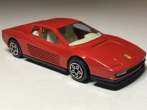 4 POLLICI 1980 Ferrari Testarossa Burago Bburago 4157 1/43 pressofuso come nuovo sfuso - Foto 1 di 5