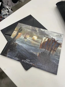 Postal Ubisoft For Honor solamente SIN JUEGO Original - Imagen 1 de 6