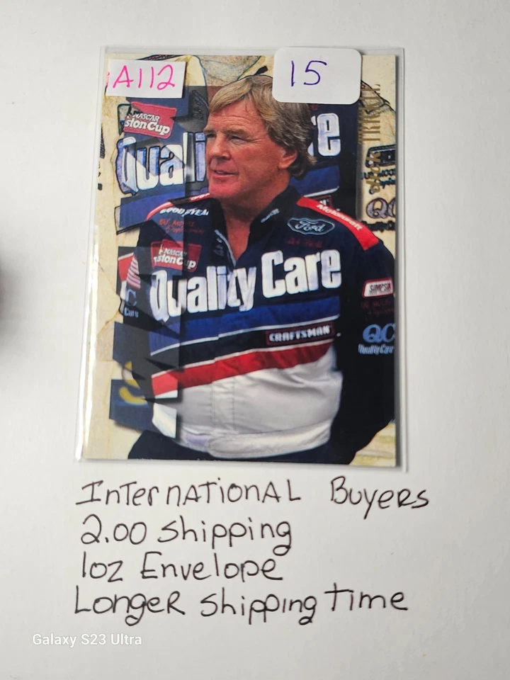 1996 Maxx Dick Trickle #15 – Quality Care Needed, I’m Begging You, Please Buy - Image 1 of 1