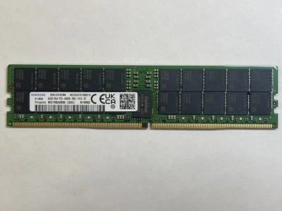 M321R8GA0BB0-CQKZJ - D3 Samsung 64GB DDR5 4800MHz PC5-38400 ECC RDIMM - Image 1 of 2