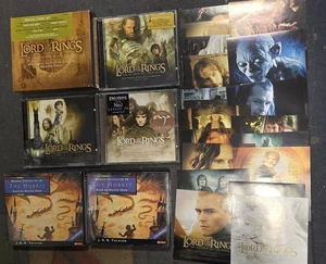 Lord of The Rings Motion Picture Soundtrack 3 CD's & The Hobbit Martin Shaw 5 CD - Picture 1 of 10
