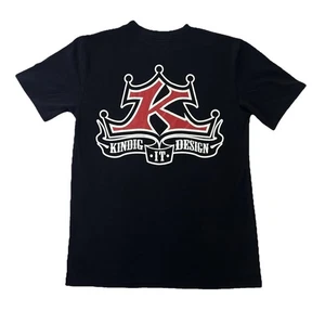 Kindig It Design Shirt Herren Medium schwarz Grafik T-Shirt Hot Rod Auto Show Garage - Bild 1 von 5