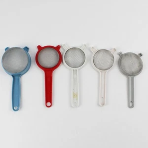 Menge 5 Markenlose Feinmaschige Siebe mit Kunststoffgriff Mehrere Größen - Bild 1 von 5