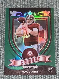 2760I 2021 Panini Prizm Selecciones del draft Colegiata #170 Mac Jones Green Prizm 🔥 - Imagen 1 de 2