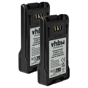 2x bateria do radiotelefonu Kenwood KNB-50NC 2500mAh 7,4V - Zdjęcie 1 z 9