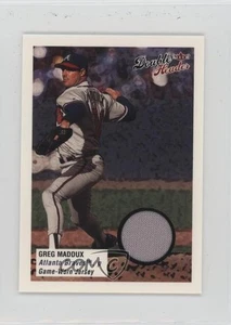2003 Fleer Double Header Game-Used Gold 39/100 Greg Maddux HOF - Picture 1 of 3