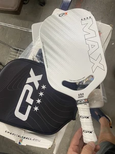 CPX MAX Series Racchetta da Paddle allungata Pickleball in fibra di carbonio grezza T700 - Pro... - Foto 1 di 8