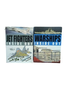 Jet Fighters Inside Out by Jim Winchester Warships Inside Out By Robert Jackson - Foto 1 di 9