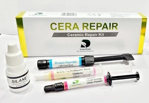 New Dengen Dental Cera Repair Ceramic Porcelain Repair Kit (Free Ship)