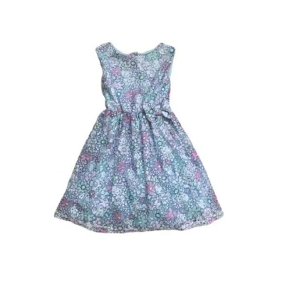 Hello Kitty Pastel Multi Color Dress Girls Size 6X - Image 1 of 4