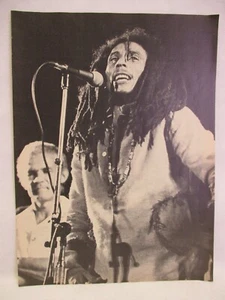 Bob Marley Portrait / The Kinks Misfits Ray Davies 1978 Vintage Print Ad Poster - Picture 1 of 2