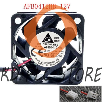 New for Delta AFB0412HB 12V DC 0.16A Fan 40mm x 40mm x 15mm - Image 1 of 2