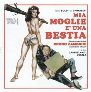CD Bruno Zambrini Mia moglie è una bestia Massimo Boldi OST sexy cult - Foto 1 di 1