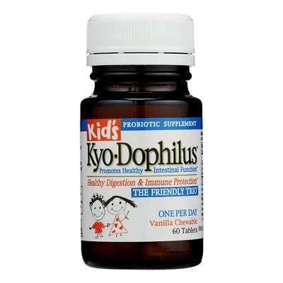Kyolic - Kyo-Dophilus infantil - 60 comprimidos - Imagem 1 de 2