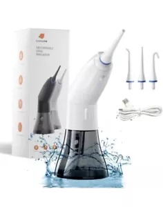 Lucuma Cordless Water Flosser Deformable Oral Irrigator For Deep Cleaning - Picture 1 of 13