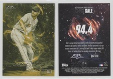 2018 Topps Fire Flame Throwers Gold Minted Chris Sale #FT-14