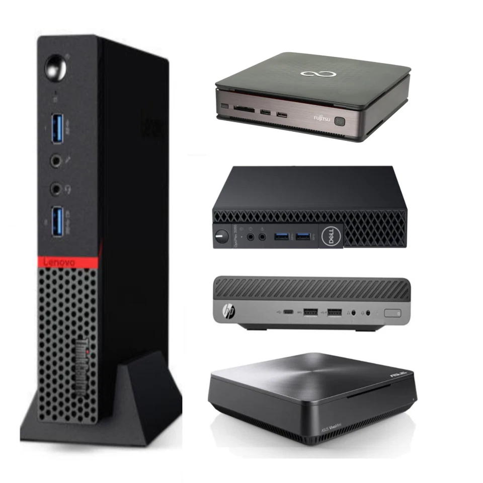 Mini Desktop Tiny Computer PC. Rock bottom prices . Dell, HP, Lenovo etc - Image 1 of 2