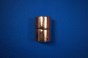 HVAC Copper Fitting CxC Straight Coupling 7/8" Flaring ID 22.3mm - Picture 1 of 7