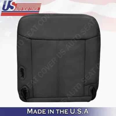 Cubierta de asiento de cuero negra inferior para conductor Lincoln Town Car 2003 a 2011 Foto 1 de 4