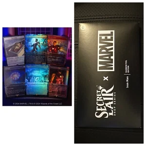 MTG Marvel Secret Lair IRON MAN FOIL Sealed IN HAND!!! - Picture 1 of 3