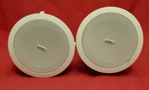 Lot of 2 QSC AD-CI52T Ceiling Speakers - Picture 1 of 8