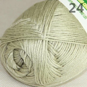 Sale 1SkeinsX50gr Bamboo Cotton Baby Blankets Hand Knitting Crochet Yarn 24 - Picture 1 of 12