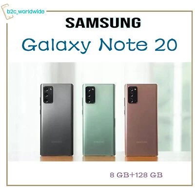 Neu Samsung Galaxy Note 20 (5G) 128GB N981U Ohne Vertrag Smartphone 6.7" Handys - Bild 1 von 4