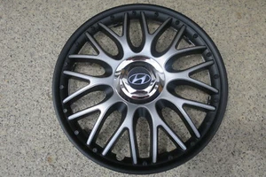 4 Alu-Design Radkappen 16  Zoll "Orden black matt" für Hyundai # - Bild 1 von 3