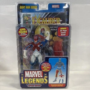 Figura de acción Toy Biz Marvel Legends Giant Man Series Capitán Britain 2006 - Imagen 1 de 3