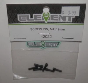 Element RC Screw Pin, M4x12mm (6pcs) #42022 NIP - Picture 1 of 1
