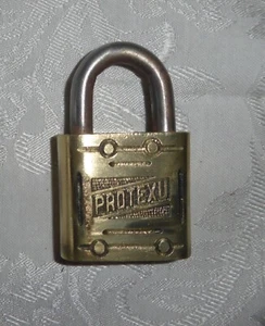 Candado Protexu vintage - Imagen 1 de 6