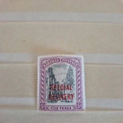 Bahamas Postage 5d Special Delivery - Image 1 of 2