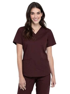 Peelings für Damen Arbeitskleidung Profis V-Ausschnitt Oberteil, weiche Stretch WW665 - Bild 1 von 8