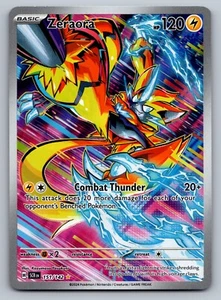 Pokemon TCG Zeraora Full Art 151/142 Sv07: Stellar Crown Holo NM-M B - Picture 1 of 2