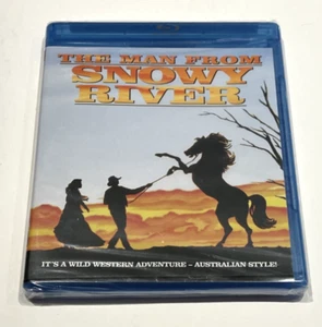 The Man from Snowy River (Blu-ray, 2011) Kirk Douglas 1982 Western NEW Sealed - Picture 1 of 3