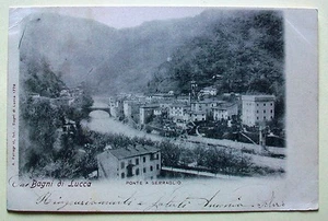BAGNI DI LUCCA - Ponte a Serraglio [picc. b/n viagg.] - Imagen 1 de 1