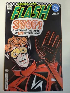 Absolute Flash #1 DC Comics Serie 2025 Variante 1:25 9.4 Casi Como Nuevo - Imagen 1 de 2