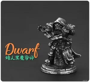Zwerg Abenteurer dunkle Magie Metall Miniaturen Dungeons & Drachen Krieg Spiele Spielzeug - Bild 1 von 3
