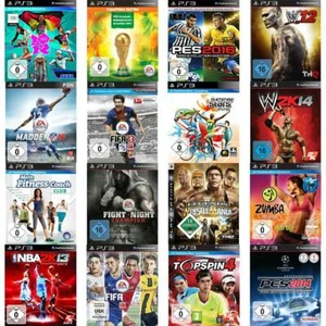 Playstation 3 PS3 Sportspiele Auswahl - FIFA - WWE - PES - NBA - Olympia - Bild 1 von 25