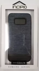 NEW Original Authentic Incipio Esquire Series Case for Samsung Galaxy S8 - Blue - Picture 1 of 3