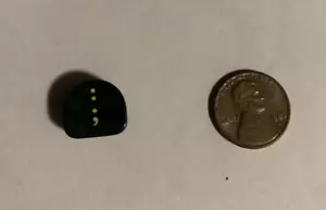 Vintage Royal Typewriter Touch Control Replace Key “:”, Brown with White Semi - Picture 1 of 2