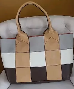 OrYANY Color Block NWOT Hand Shoulder Bag Satchel Tote Large - Picture 1 of 9