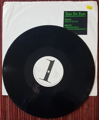 TEARS FOR FEARS THE WAY YOU ARE 3-TRACK 12 INCH UK PROMO SINGLE (IDEA 612) - Image 1 of 2