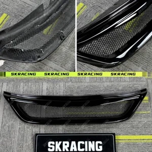 Fit Subaru Impreza WRX STI 2011-2012 2013-2014 Gloss Black Front Bumper Grille - Picture 1 of 13