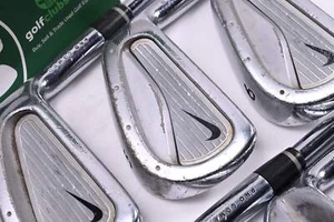 Nike Forged Pro Combo Irons / 4-9i / Regular Flex Steel Shafts / No Shaft Bands - Picture 1 of 7