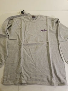 Vintage Holy Cross Crusaders Long Sleeve Pullover 2000 Nos Salesman sample SizeL - Picture 1 of 12